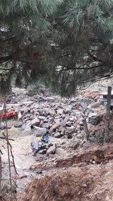 Demirci'de sağanak ve dolu günlük yaşamı olumsuz etkiledi