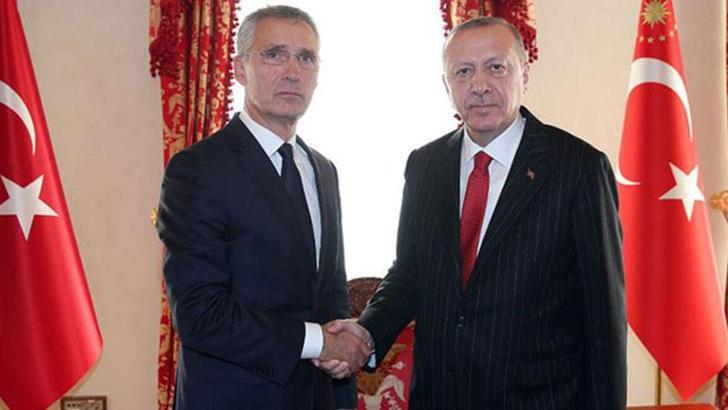 Cumhurbaşkanı Erdoğan, NATO Genel Sekreteri Stoltenberg ile görüştü