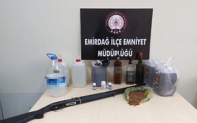 Yağış tarım arazilerine zarar verdi