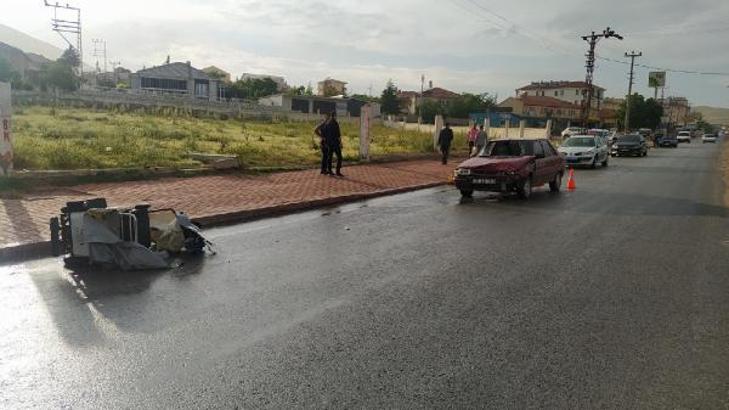 Otomobilin çarptığı, bisiklet sürücüsü hayatını kaybetti