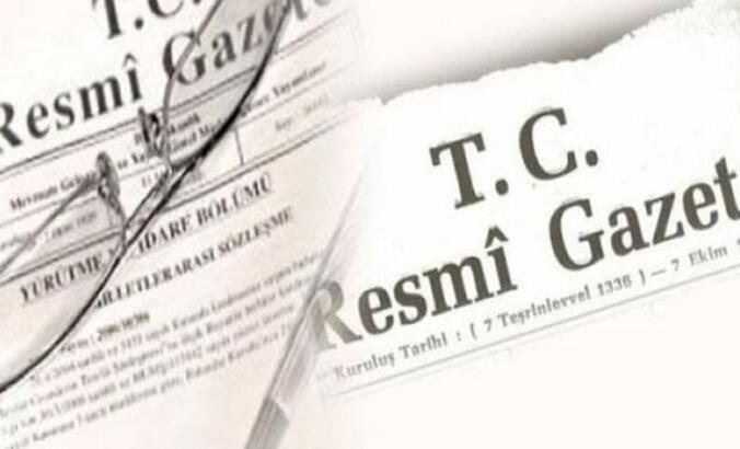 Cumhurbaşkanı Kararları Resmi Gazete’de
