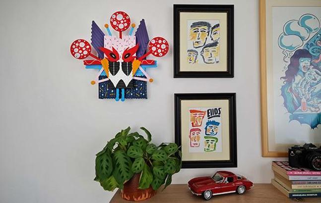 Dondurma çubuklarından elde edilen atıklar çocukların yaratıcı fikirleriyle ileri dönüştürülüyor