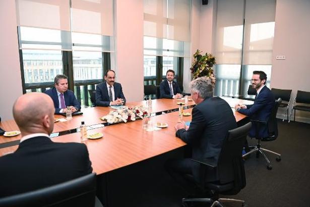 Sözcü Kalın, NATO Genel Sekreteri Kabine Direktörü Jenssen'le görüştü