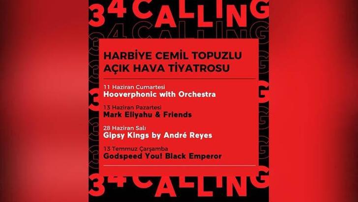 Harbiye’de uluslararası sanatçıların sahne alacağı konserler başlıyor