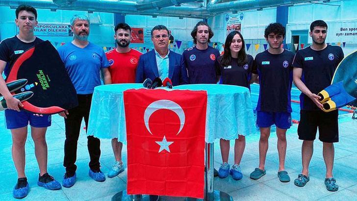 Ata Spor Kulübü'nün milli yüzücüleri dünya şampiyonasına hazır