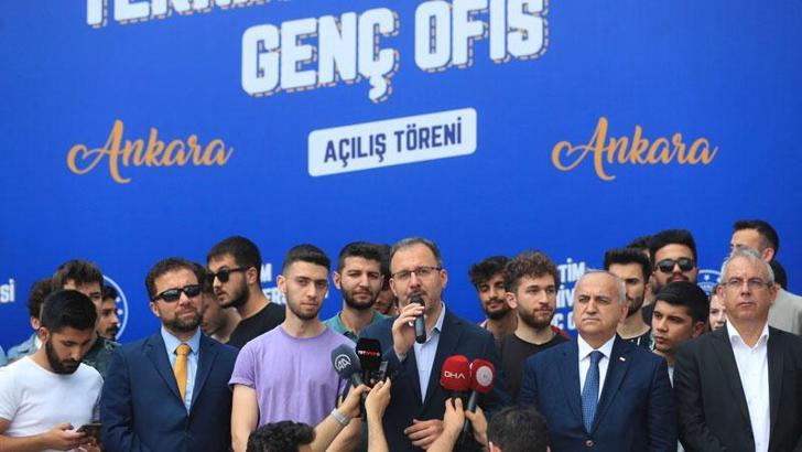 Bakan Kasapoğlu: Genç ofis sayısı 322’ye ulaştı