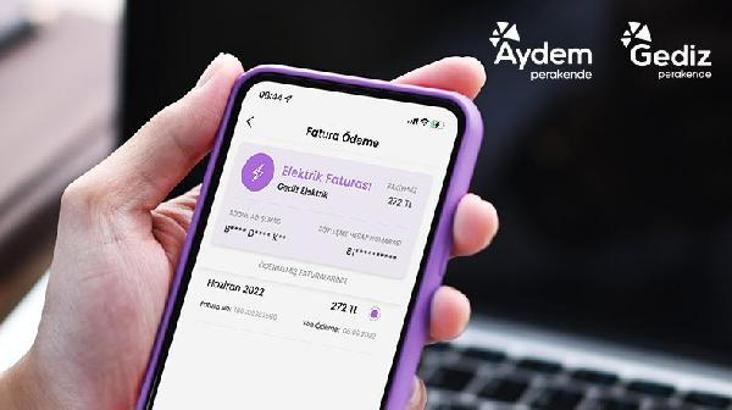 Aydem ve Gediz Perakende'den elektrik faturalarında ödeme kolaylığı sağlayan iş birliği