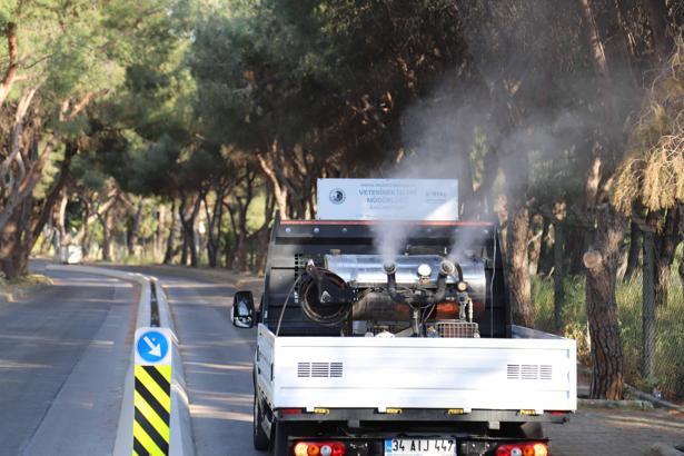 Kartal’da vektörle mücadele ve ilaçlama hizmetleri devam ediyor