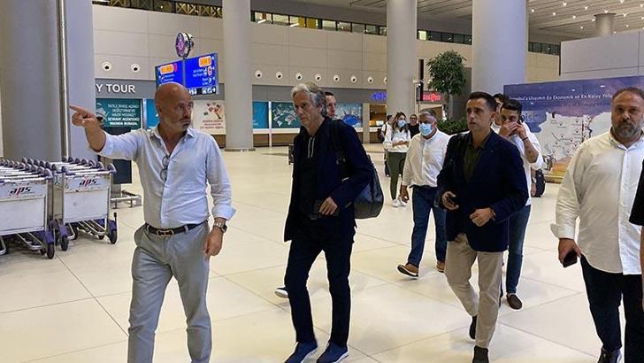 Jorge Jesus, Mario Branco ile İstanbul'a geldi