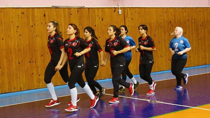 Golbol Kadın Milli Takımı Ordu’da kamp çalışmalarını tamamladı