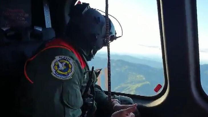 İtalyan kurtarma ekipleri, kaybolan helikopterdeki 7 kişinin cansız bedenine ulaştı