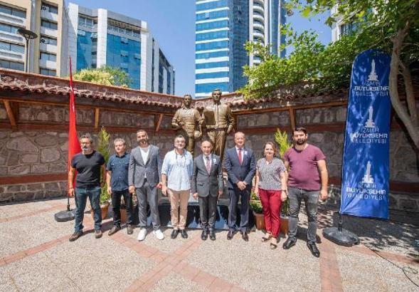 Ahmet Piriştina heykeli APİKAM’da açıldı