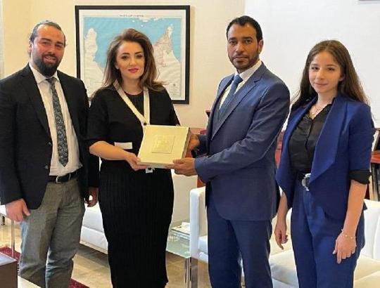 ULUSKON Başkanı Atasoy’dan BAE Ankara Büyükelçiliği’ne ziyaret