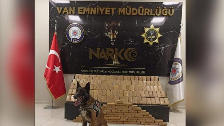 'Magnum', araca gizlenen 95 kilo eroini buldu