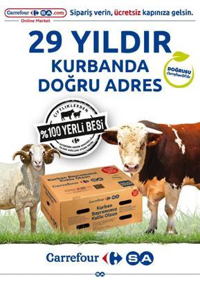 CarrefourSA’dan Kurban Bayramı için müşterilere 2 ayrı seçenek