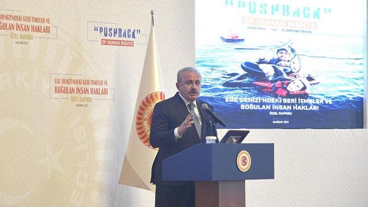 Meclis Başkanı Şentop: Göçün sebebi, ülkelerin yaşanmaz hale getirilmesi