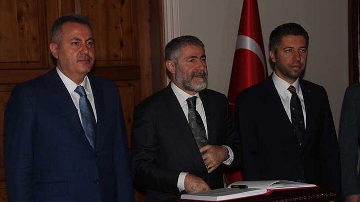 Hazine ve Maliye Bakanı Nebati, Adana'da