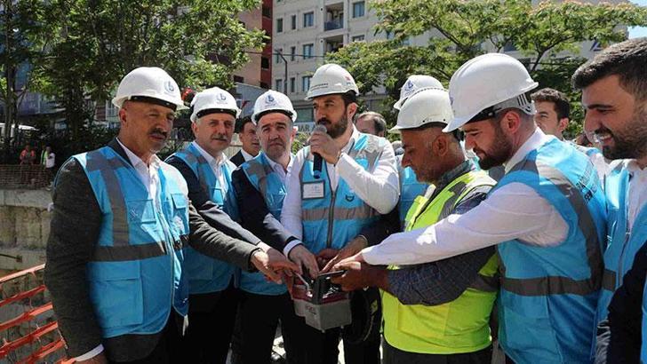 Bağcılar’da Şehir Kütüphanesi ve Tiyatro Binası'nın temeli atıldı