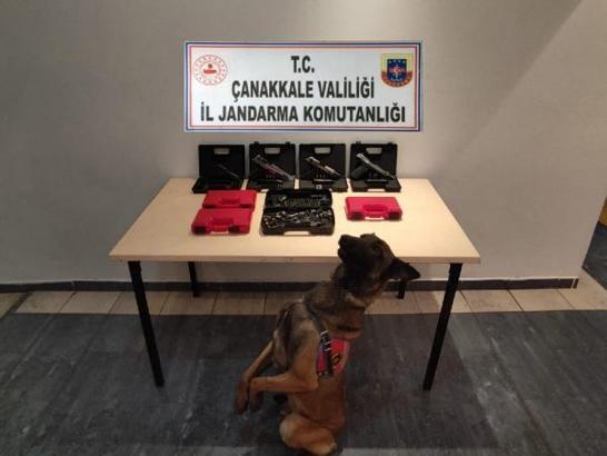 Çanakkale'de 'silah kaçakçılığı' operasyonu: 1 gözaltı