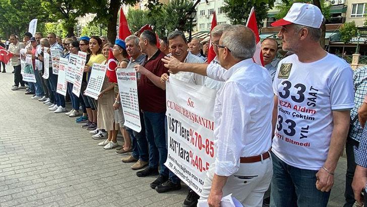 Eskişehir'de emekli astsubaylardan 'nizami sıralı' 'özlük hakları' açıklaması