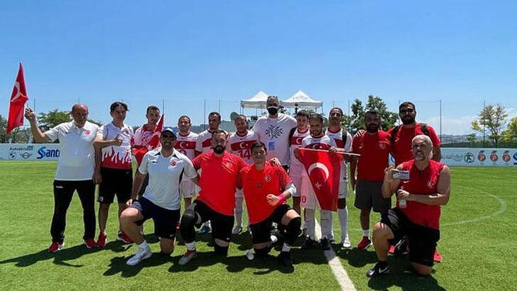 Sesi Görenler Milli Futbol Takımı, Avrupa ikincisi oldu