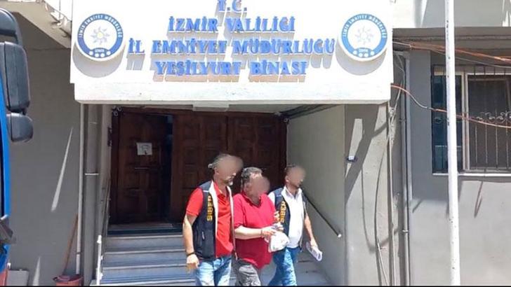 104 yıl hapisle aranan hükümlü İzmir'de yakalandı