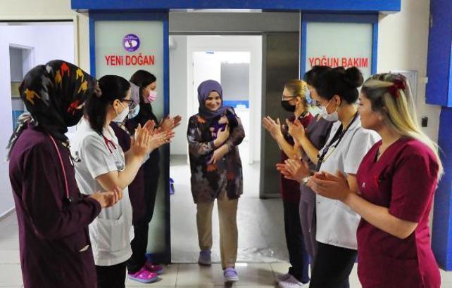Yaşam savaşını kazanan 390 gramlık 'Mucize' bebek alkışlarla taburcu oldu