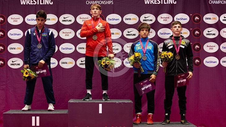 U17 Avrupa Güreş Şampiyonası'nda millilerden 15 madalya