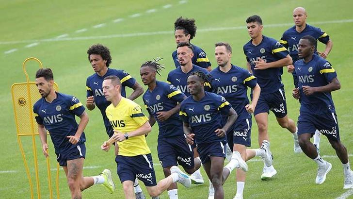 Fenerbahçe’de zorlu antrenman