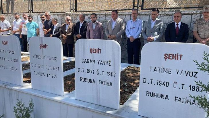 Mardin'de 35 yıl önce PKK'lı teröristlerin şehit ettiği 30 sivil anıldı