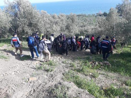 Çanakkale'de 2 ayda 1479 kaçak göçmen yakalandı