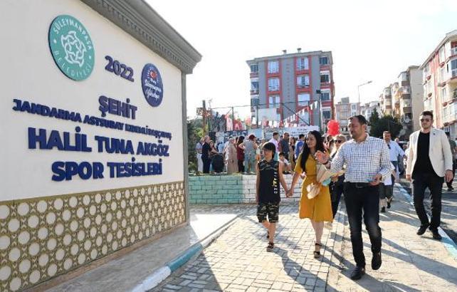 Şehit Astsubay Akgöz'ün adı spor tesisinde yaşayacak