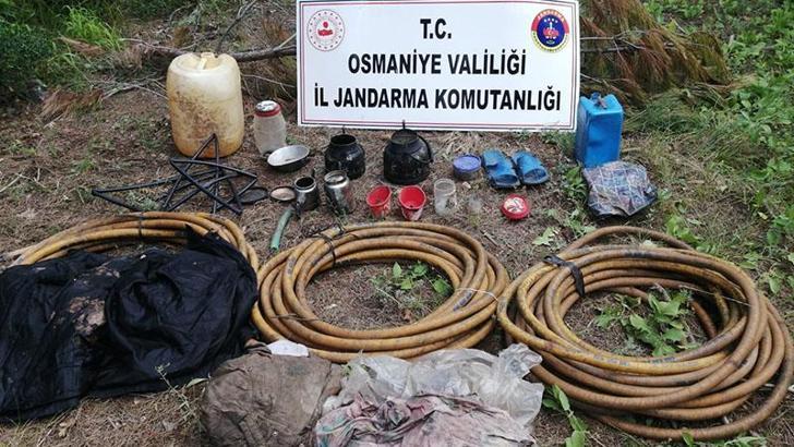 Amanoslar'da PKK sığınağı imha edildi