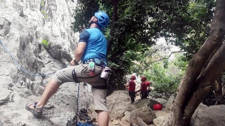 JAK ekibi, turistlerle Likya yolunu yürüdü
