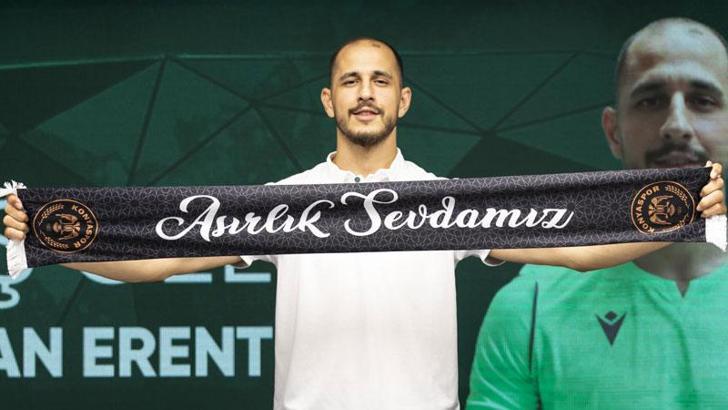 Konyaspor, kaleci Erhan Erentürk ile 3 yıllığına anlaştı