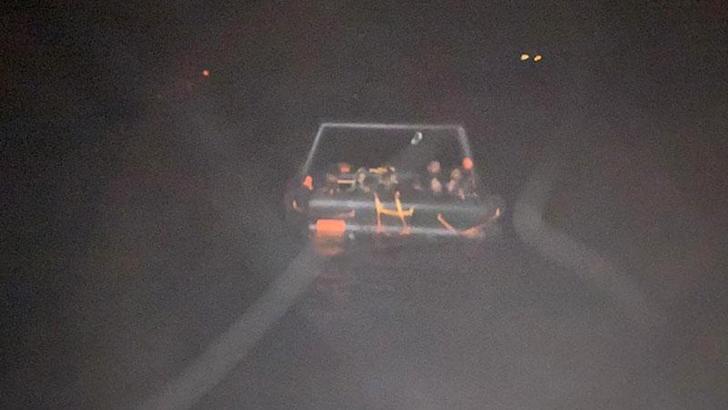 Datça açıklarında, 39 kaçak göçmen kurtarıldı