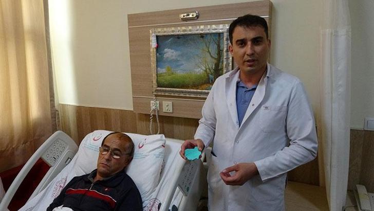 Hastanın kafatasına 3 boyutlu yazıcıyla üretilen yapay kemik yerleştirildi