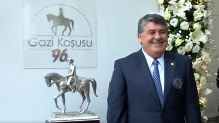 96'ncı Gazi Koşusu'nun resepsiyonu yapıldı