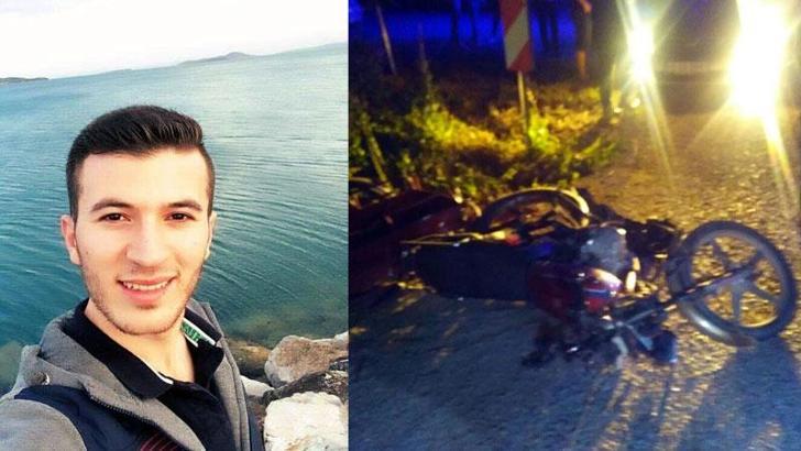 Otomobilin çarptığı motosikletin sürücüsü öldü