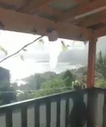 Sinop'ta hortum kamerada