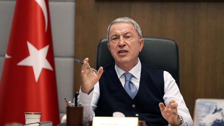 Bakan Akar: Terörle ilişkilerini kesmeden 'evet' dememiz mümkün değil