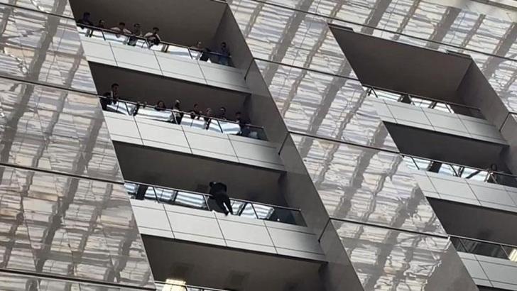 Çağlayan Adliyesi'nde hareketli anlar