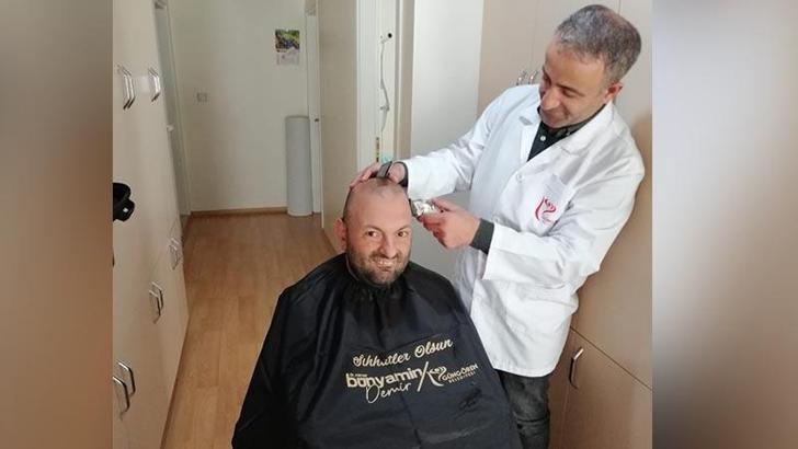 Güngören’de engellilere evde kuaför hizmeti