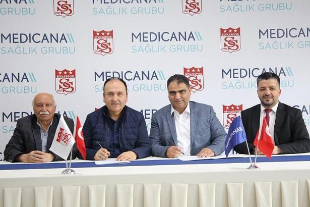 Sivasspor’un sağlık sponsoru Medicana Sağlık Grubu oldu