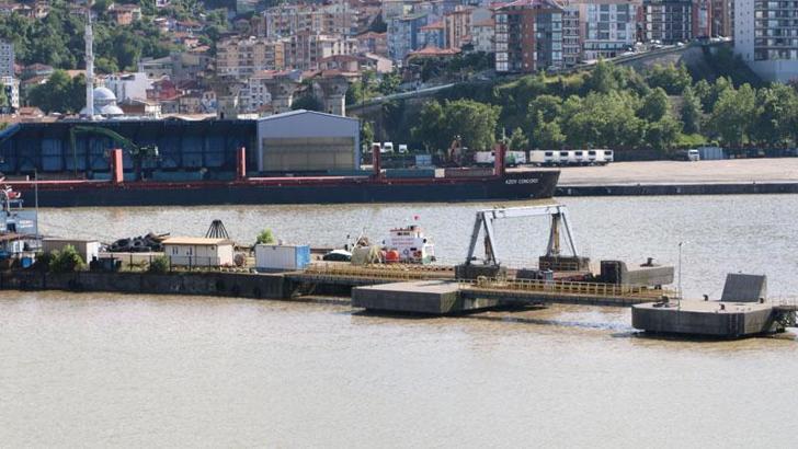 Ukrayna’dan çıkan gemi, Zonguldak'a geldi