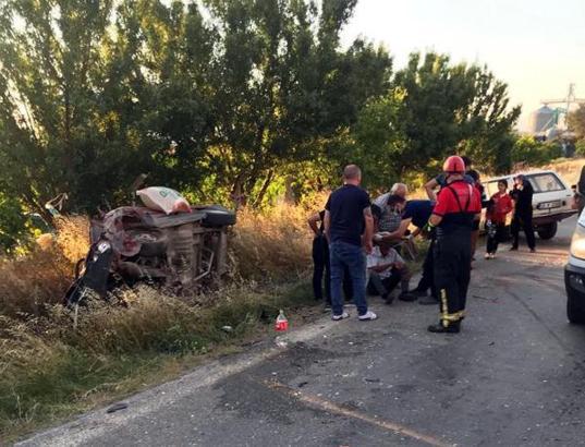 Denizli'deki kazada 7 aylık Edanur öldü, 4 kişi yaralandı