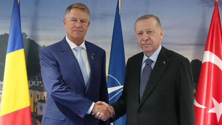 Cumhurbaşkanı Erdoğan, Romanya Cumhurbaşkanı Iohannis ile görüştü