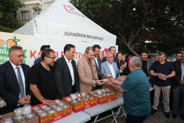 Güngören’de 3’üncü Kayısı Festivali başladı