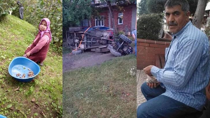 Ordu'da patpat devrildi; sürücü yaralandı, eşi öldü