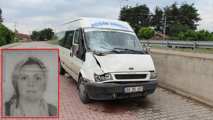 Engelli oğluyla yolun karşısına geçmeye çalışırken, minibüs çarpmasıyla öldü